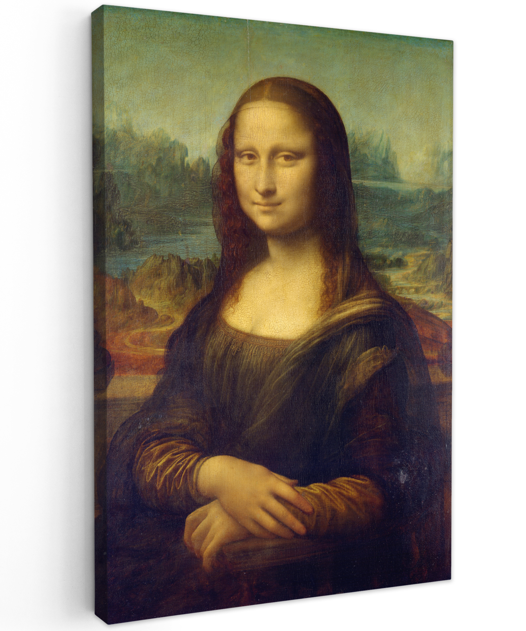 Leinwandbild - Mona Lisa - Leonardo da Vinci